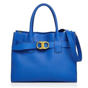 NWT Tory Burch Gemini Link Tote - Dahlia blue